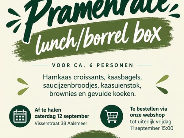 Pramenrace lunch/borrelbox