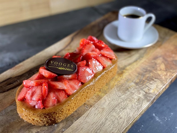 Aardbeienslof zonder slagroom